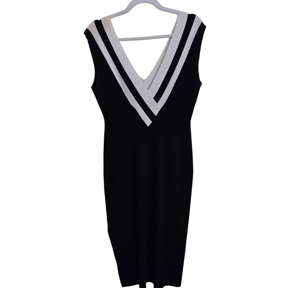 Rag & Bone Daphne Sweater Dress ASO TV Phyllis Young And Restless V Neck Size M - Picture 3 of 7